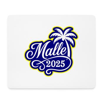 Malle 2025 Palme - Mousepad (Querformat) - Weiß - Vorne