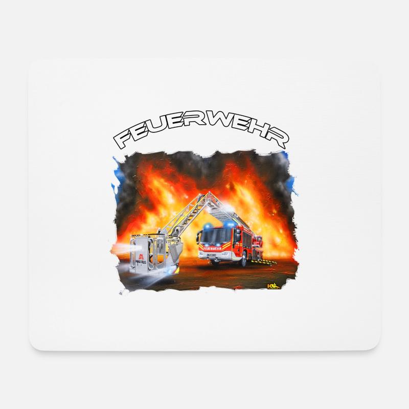 DLK Neu FW - Mousepad (Querformat) - Weiß