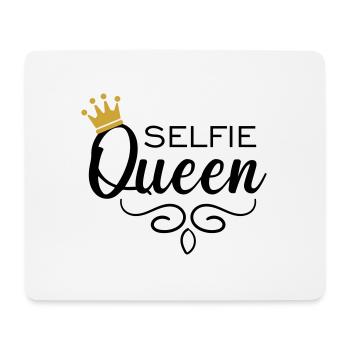 Selfie Queen - Mousepad (Querformat) - Weiß - Vorne