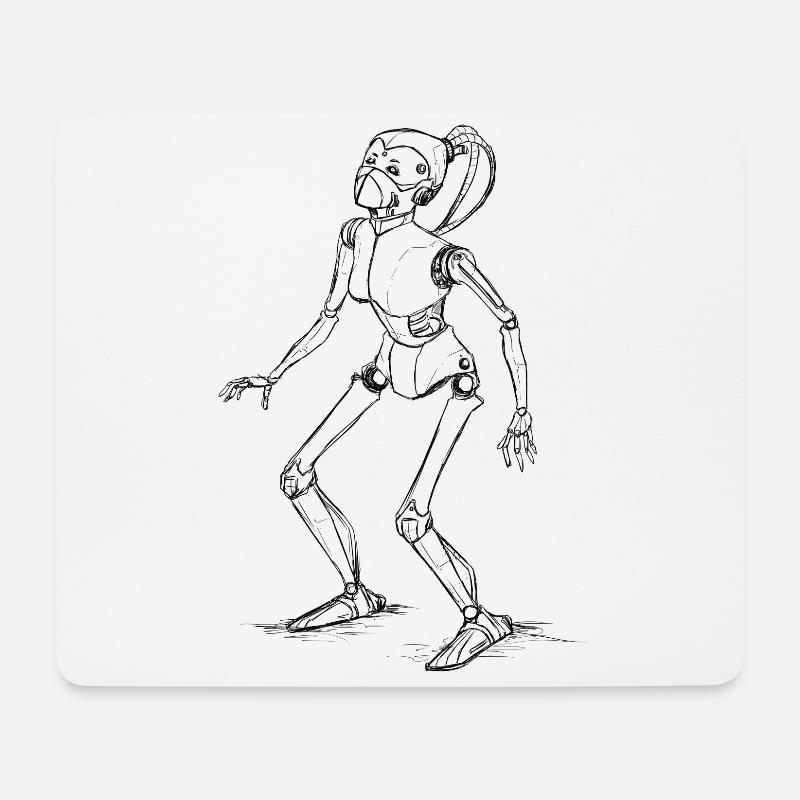 Cyberpunk - Mouse Pad (horizontal) - white