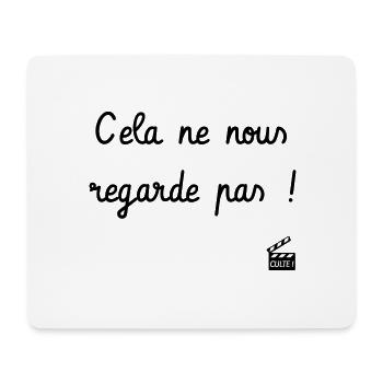 Cela ne nous regarde pas ! Les Inconnus - Culte ! - Tapis de souris (format paysage) - blanc - Devant