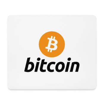 BITCOIN - Mouse Pad (horizontal) - white - Front