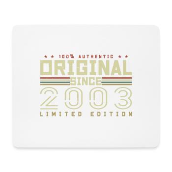 Original 2003 Retro 2003 Geburtstagsgeschenk 2003 - Mousepad (Querformat) - Weiß - Vorne