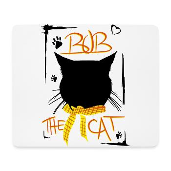 BOB DER STREUNER I BOB THE CAT - Tapis de souris (format paysage) - blanc - Devant
