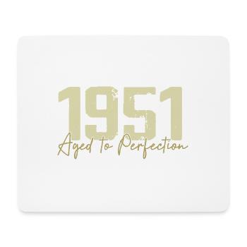 Original 1951 Retro 1951 Birthday Gift 1951 - Mouse Pad (horizontal) - white - Front