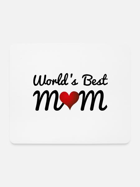 Die beste Mutter der Welt - Mousepad (Querformat) - Weiß
