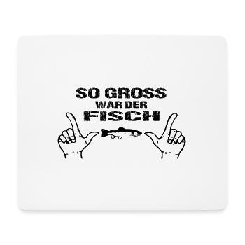 Angeln - Mousepad (Querformat) - Weiß - Vorne