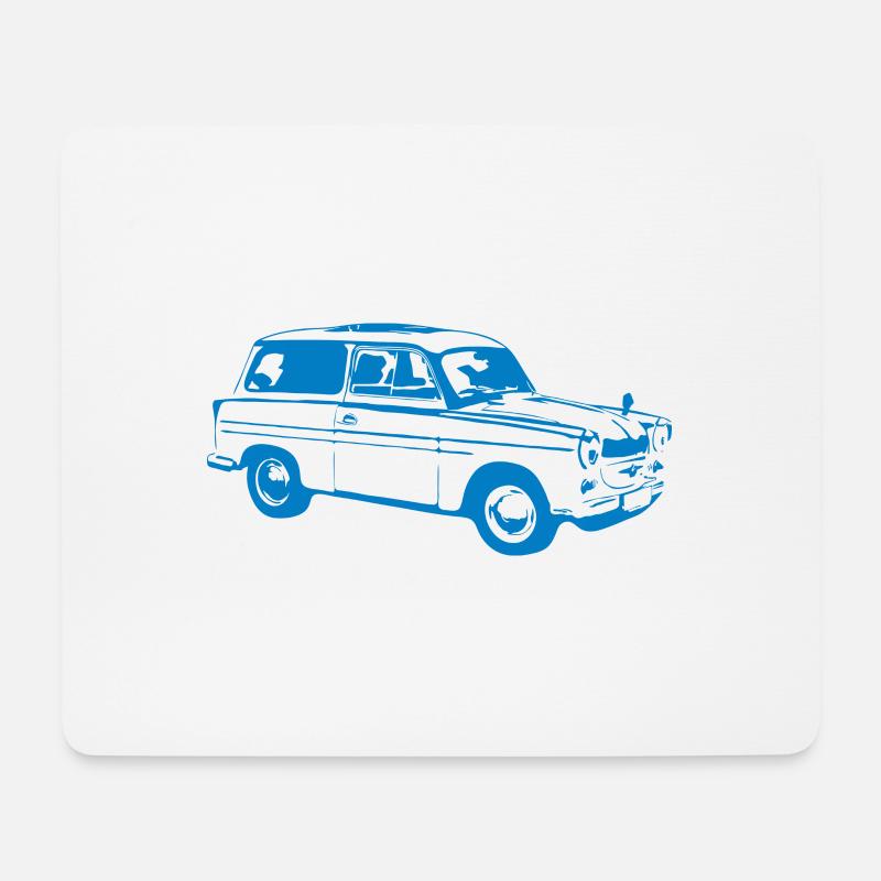 Trabant 600 500 Kombi Tra - Mousepad (Querformat) - Weiß