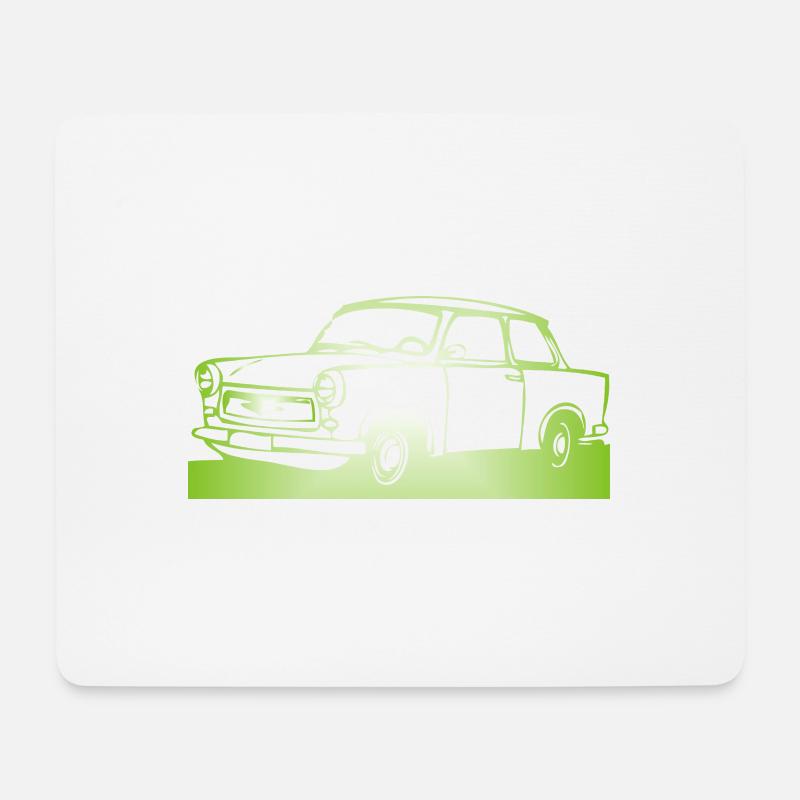 Trabant 601 Limo Trabi - Mousepad (Querformat) - Weiß