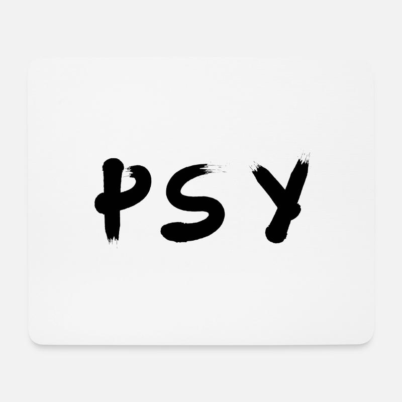Psy - Mousepad (Querformat) - Weiß