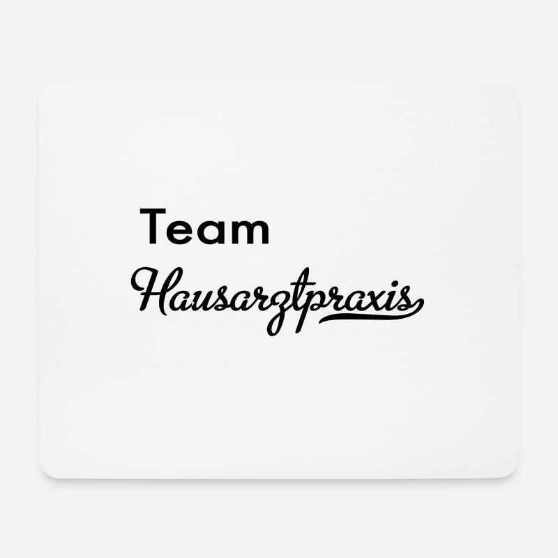 teamahausarzt - Mousepad (Querformat) - Weiß