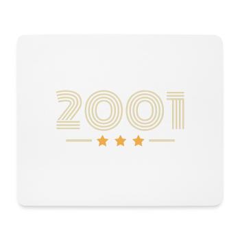 Légendaire Depuis 2001 Cadeau D anniversaire 2001 - Tapis de souris (format paysage) - blanc - Devant