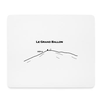 Der großartige Ballon - Mousepad (Querformat) - Weiß - Vorne