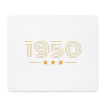 Légendaire Depuis 1950 Cadeau D anniversaire 1950 - Tapis de souris (format paysage) - blanc - Devant