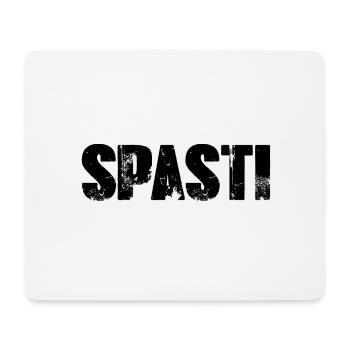 Spasti - Mousepad (Querformat) - Weiß - Vorne