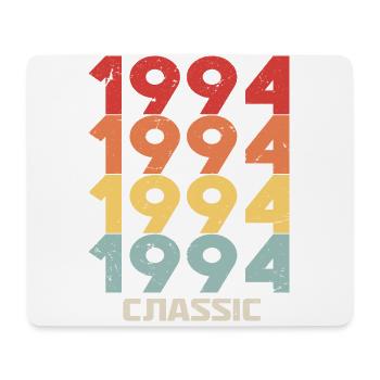 1994 Anniversaire dans le style vintage classique 1994 - Tapis de souris (format paysage) - blanc - Devant