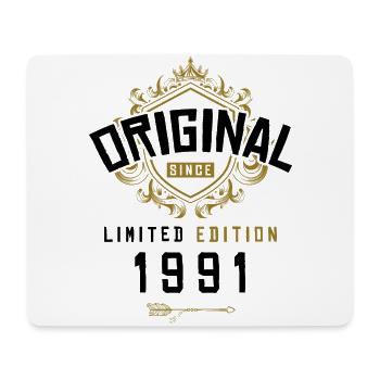 1991 limited edition birthday - Mouse Pad (horizontal) - white - Front