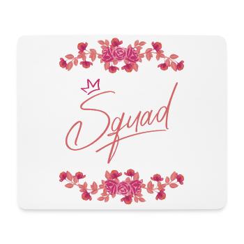 Squad bride - Bridal Team - Mouse Pad (horizontal) - white - Front