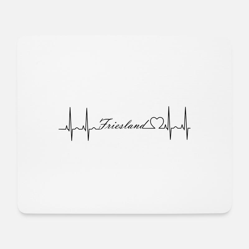 Friesland - Mouse Pad (horizontal) - white