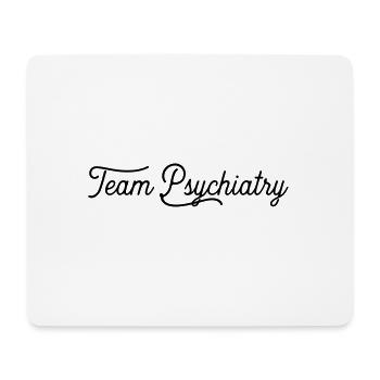 teampsychiatry - Mouse Pad (horizontal) - white - Front