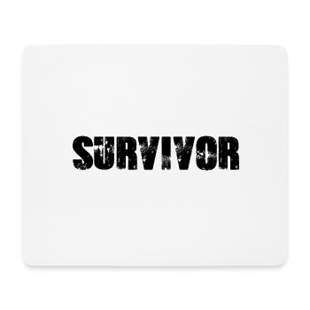 Survivor - Mouse Pad (horizontal) - white - Front