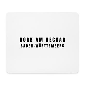 Horb am Neckar Baden-Württemberg - Mouse Pad (horizontal) - white - Front