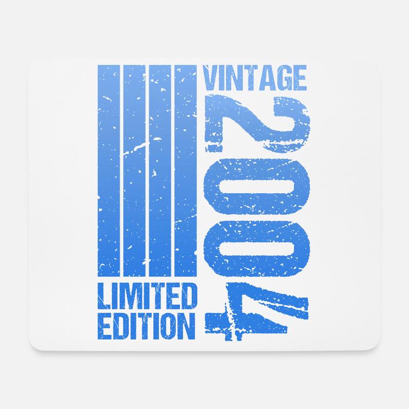 2004 Jahrgang geboren Vintage Geburtstag Geschenk - Mousepad (Querformat) - Weiß