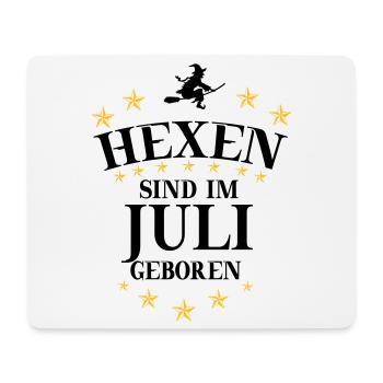 Hexen Juli - Mousepad (Querformat) - Weiß - Vorne