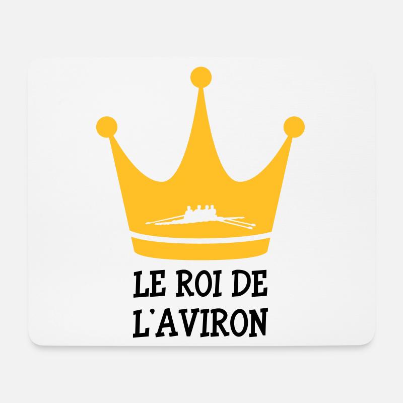 Rowing / Rower / Rudern / Ruderer - Mousepad (Querformat) - Weiß