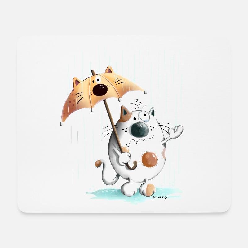 Rainy Day - Mouse Pad (horizontal) - white