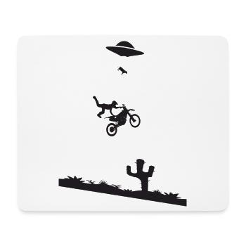 Motocross Stunt - Mouse Pad (horizontal) - white - Front