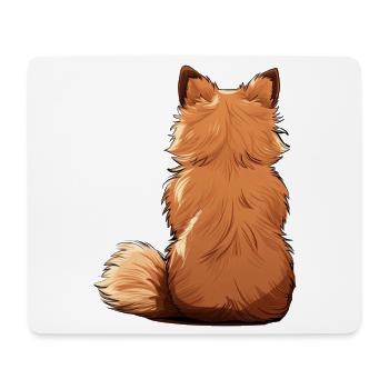 Pomeranian - Mouse Pad (horizontal) - white - Front