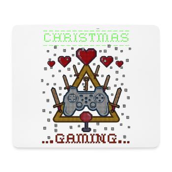 ugly Christmas - Mousepad (Querformat) - Weiß - Vorne