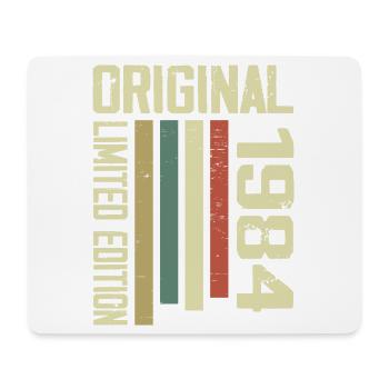 Retro 1984 Cadeau 40e Anniversaire Vintage 1984 - Tapis de souris (format paysage) - blanc - Devant
