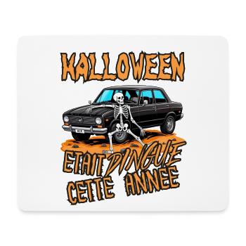 Halloween Était Dingue Cette Année - Tapis de souris (format paysage) - blanc - Devant