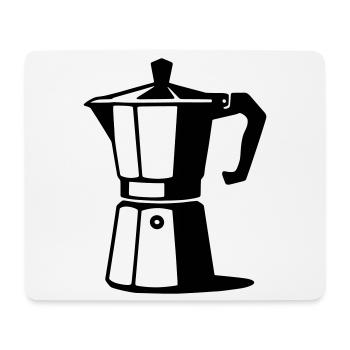 Espresso Kanne  - Mousepad (Querformat) - Weiß - Vorne