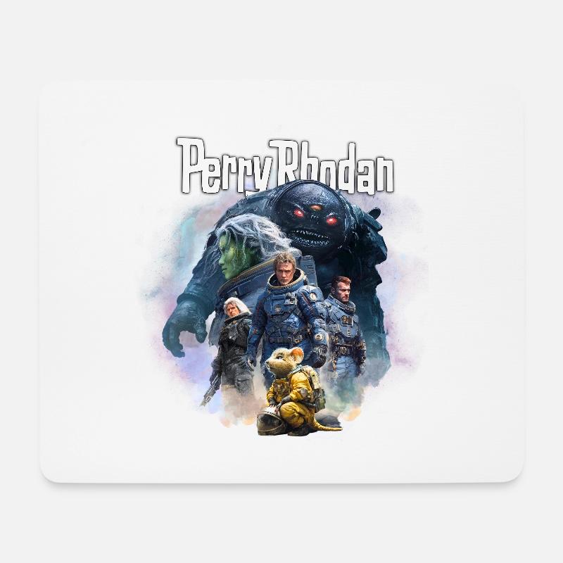 PERRY RHODAN CREW - Mousepad (Querformat) - Weiß
