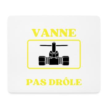 A joke that is not funny - Mouse Pad (horizontal) - white - Front