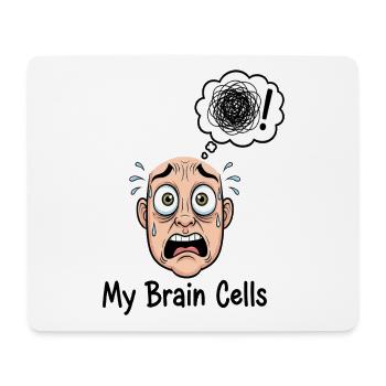 Mon Neurone Cellule Cartoon Chaos - Tapis de souris (format paysage) - blanc - Devant