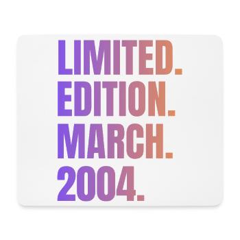 Limited Edition March 2004 - Mouse Pad (horizontal) - white - Front