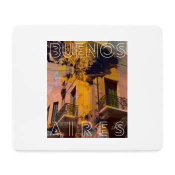 Buenos Aires Architektur Neon 1937 - Mousepad (Querformat) - Weiß - Vorne