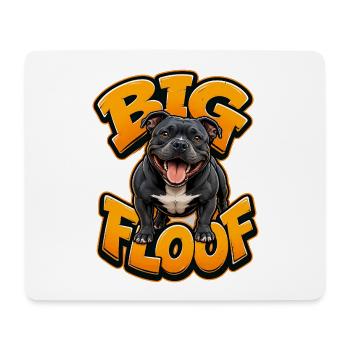 Staffordshire Bull Terrier - Mousepad (Querformat) - Weiß - Vorne