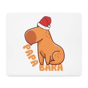 lustiges Wasserschwein Papabara t-shirt - Mousepad (Querformat) - Weiß - Vorne