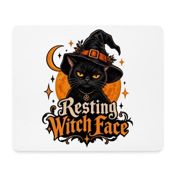 "Das ultimative "Resting Witch Face"-Design! - Mousepad (Querformat) - Weiß - Vorne