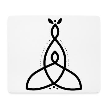 Motherhood - Mousepad (Querformat) - Weiß - Vorne
