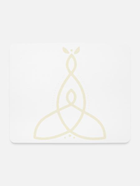 Mutter Symbole - Mousepad (Querformat) - Weiß