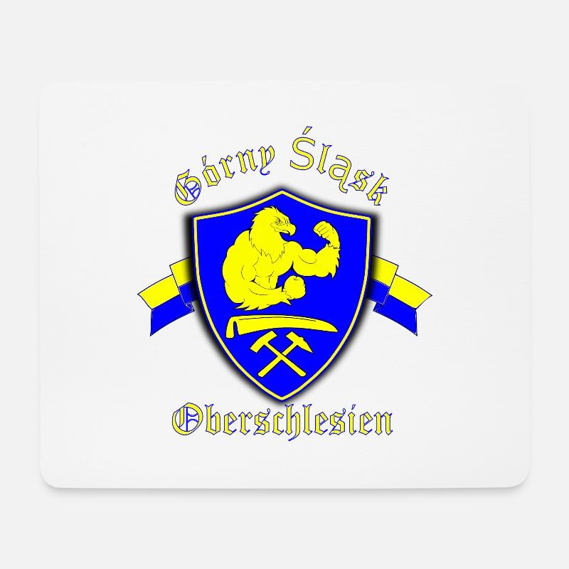 Oberschlesien - Mousepad (Querformat) - Weiß