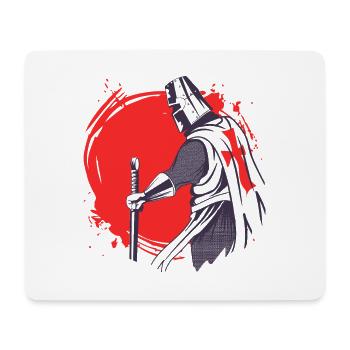 Ritter - Mousepad (Querformat) - Weiß - Vorne