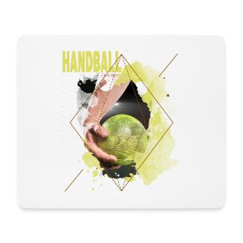 Handball Handball Player Handball Sport Fan - Mouse Pad (horizontal) - white - Front