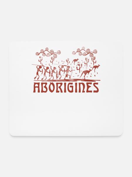 Aborigines - Mousepad (Querformat) - Weiß